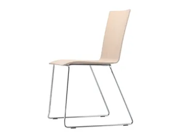 S 182 ST - Stackable sled base chair by Thonet - view 2