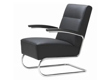 S 412 - Cantilever armchair high-back by Thonet - view 2