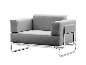 S 5001/C001 - Fabric armchair by Thonet - view 2