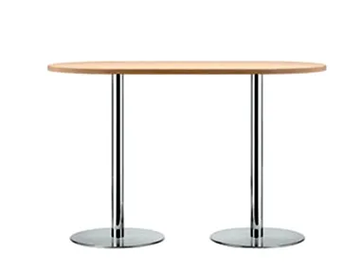 S1126 - Oval high table by Thonet - view 2