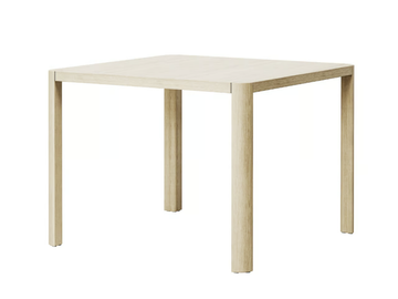 1140 - Square solid wood dining table by Thonet - view 2