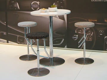 S 1125 - Round high table by Thonet - view 3