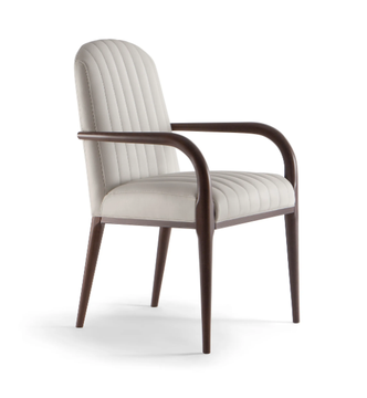 PARIGI - Upholstered chair with armrests by Tirolo - view 3