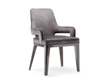 ASPEN - Upholstered chair with armrests by Tirolo - view 2