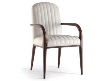 PARIGI - Upholstered chair with armrests by Tirolo - view 2