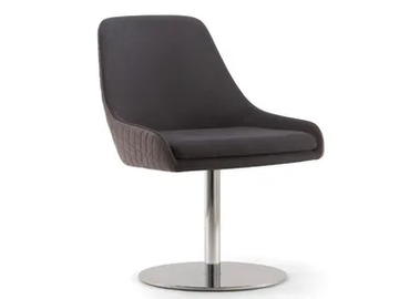 JO - Fabric chair with integrated cushion by Tirolo - view 2