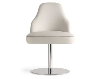 CHICAGO - Upholstered leather chair by Tirolo - view 2
