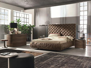 BOGART - Wooden chest of drawers with integrated handles by Tomasella - view 3