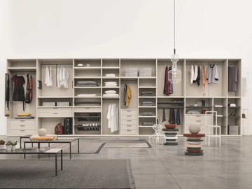LOGICA - Sectional wooden walk-in wardrobe by Tomasella - view 2