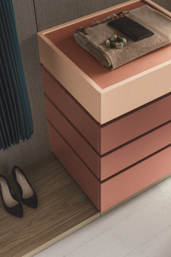 PRATICO SYSTEM - Sectional wooden walk-in wardrobe with integrated lighting by Tomasella - view 3