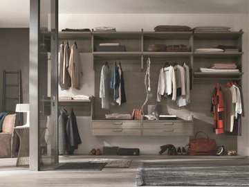SELTZ - Sectional ash walk-in wardrobe by Tomasella - view 2