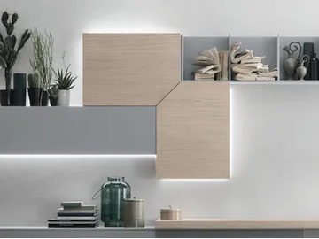REMIX - Wall cabinet with door by Tomasella - view 2