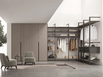 LIBERTY SYSTEM LI302 - Sectional wooden walk-in wardrobe by Tomasella - view 2