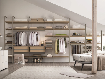 LIBERTY SYSTEM LI303 - Sectional wooden walk-in wardrobe by Tomasella - view 2