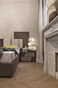 KROSS - Oak bedside table with drawers by Tomasella - view 3