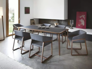 CHIC - Sled base easy chair with armrests by Tonon - view 3