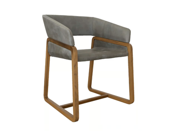 CHIC - Sled base easy chair with armrests by Tonon - view 2