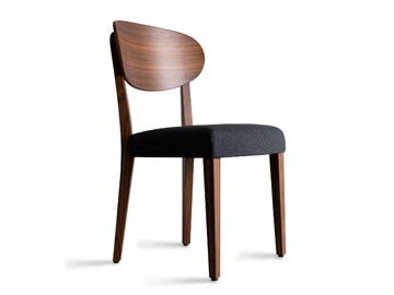 FRIENDLY - Upholstered wooden chair by Tonon - view 2