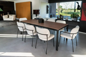 4METER - Wooden meeting table with castors by Tonon - view 3