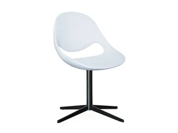 LITTLE MOON SOFT TOUCH - With 4-spoke base polyurethane chair by Tonon - view 2