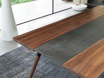 SALT & PEPPER 828 - Rectangular wooden table by Tonon - view 3