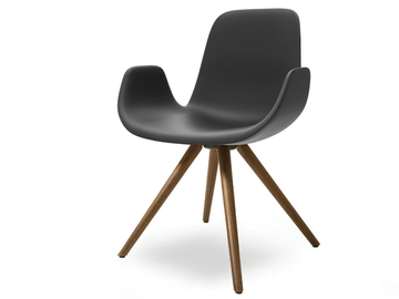 STEP SOFT TOUCH - Integral polyurethane foam chair with armrests by Tonon - view 3