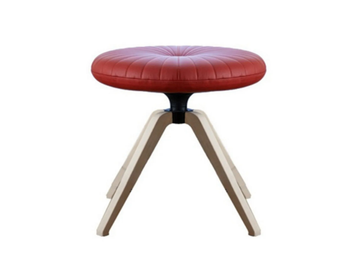 TURNA AROUND - Swivel wooden stool by Tonon - view 2
