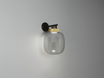 LEGIER - Blown glass wall lamp with fixed arm by Tooy - view 2