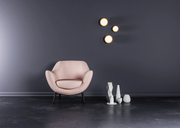 MUSE - Borosilicate glass wall lamp / ceiling lamp by Tooy - view 3