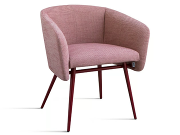 BALÙ-MET - Fabric chair with armrests by TrabA' - view 2