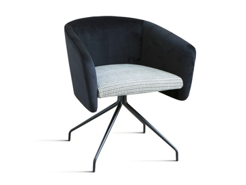BALÙ OFFICE - Trestle-based chair with armrests by TrabA' - view 3