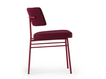 MARLEN - Upholstered fabric chair open back by TrabA' - view 3