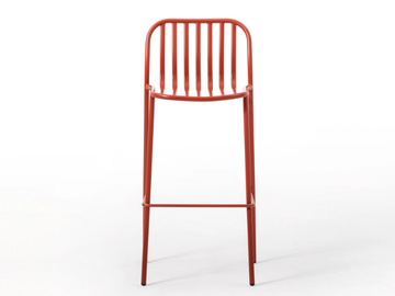 METIS LINE - High stool with back by TrabA' - view 2