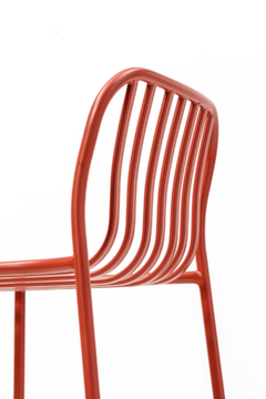 METIS LINE - High stool with back by TrabA' - view 3