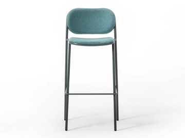 METIS PAD - High fabric stool with footrest by TrabA' - view 2