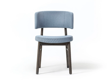 MARLEN - Upholstered fabric chair open back by TrabA' - view 2