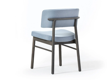 MARLEN - Upholstered fabric chair open back by TrabA' - view 3