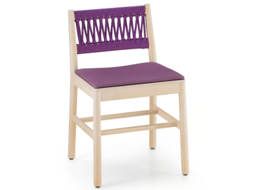 JULIE - Chair with integrated cushion by TrabA' - view 2
