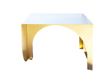 AESTUS - Rectangular brass coffee table by TrackDesign - view 3