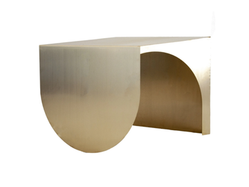 AESTUS - Rectangular brass coffee table by TrackDesign - view 2