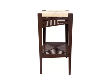 CORTESE - High Corten™ stool with footrest by TrackDesign - view 2