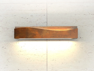 ESSE 002 - Corten™ wall light by TrackDesign - view 3