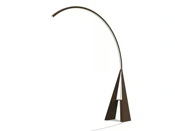 GIRAFFA - Corten™ arc lamp by TrackDesign - view 2