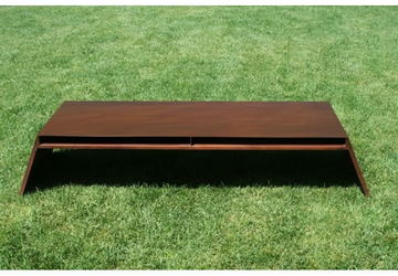 LILA - Corten™ garden bench by TrackDesign - view 3
