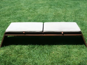LILA - Corten™ garden bench by TrackDesign - view 2