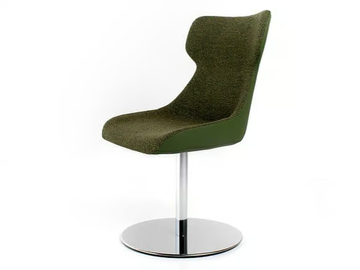 CAMILA - Swivel upholstered fabric chair by Tremolada - view 2