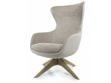 TAYLOR - Trestle-based bergere armchair with armrests by Tremolada - view 2