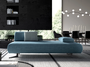 JONAS ROUND - Sectional fabric sofa with removable cover by Tremolada - view 2