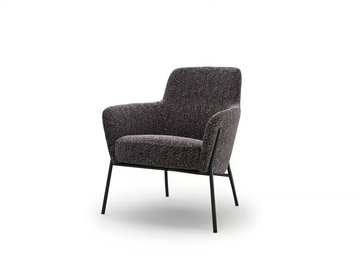 LEXY - Fabric armchair with armrests by Tremolada - view 3