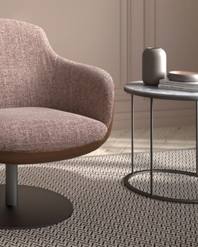MILEY - Fabric easy chair with armrests by Tremolada - view 3